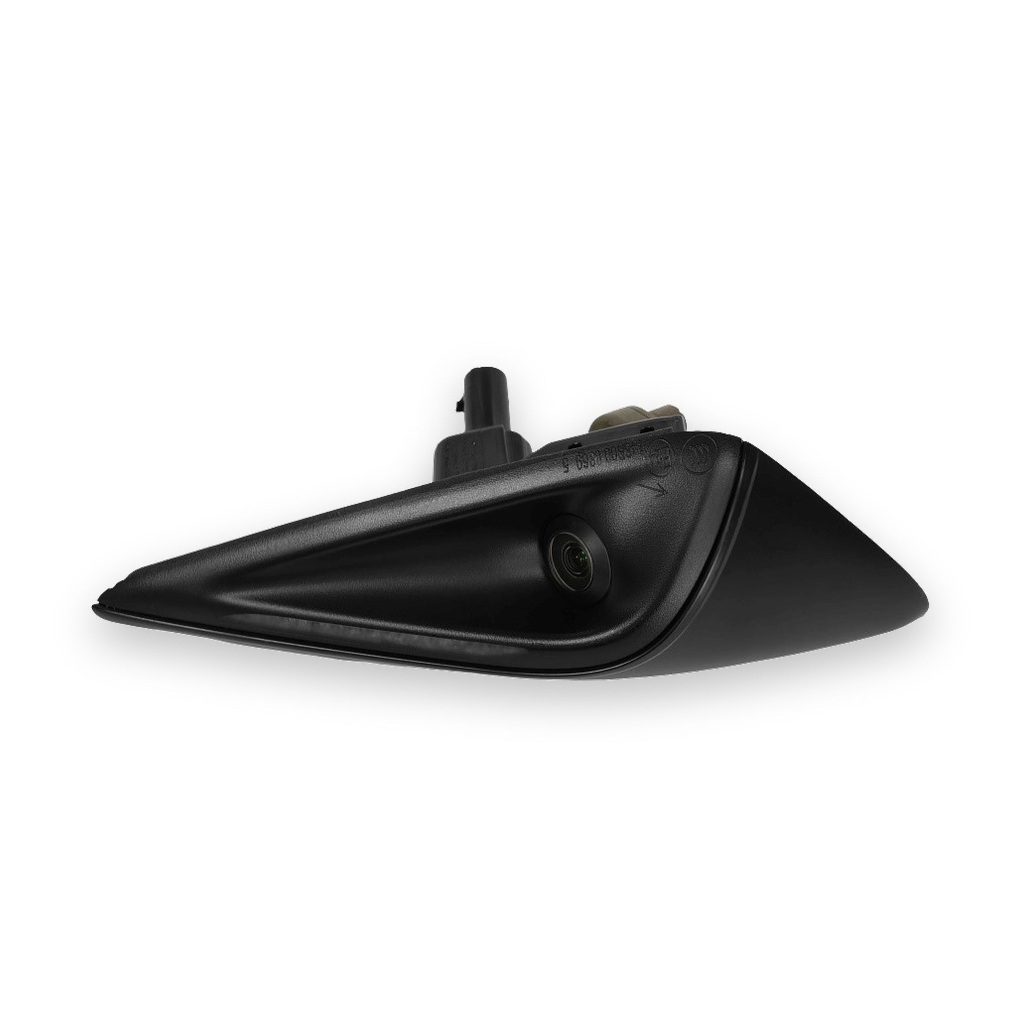 HW4 side repeater camera, turn signal strip and molded fender housing assembly
