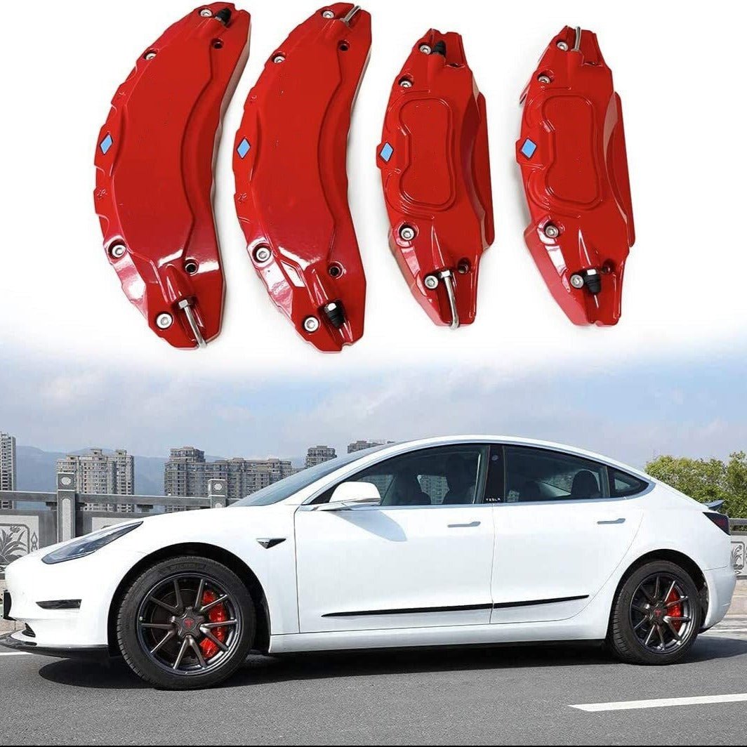 18-19-car-caliper-covers-for-tesla-model-3-2017-2024-601535 TESERY 18" /19" Caliper Covers for Tesla Model 3 / Model 3 Highland - Image 1