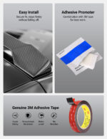 Dry Carbon Fiber Roof Spoiler for Model Y 2020-2026 | TESERY - Image 8