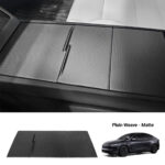 Dry Carbon Fiber Center Console Cover For Model Y Juniper / Model 3 Highland / Model YL - Image 14