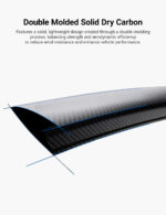 Performance Style Dry Carbon Fiber Spoiler for Model Y Juniper 2025+ | TESERY - Image 9