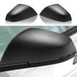 Side Mirror Cover OEM Style for Tesla Model X / S - Dry Carbon Fiber Exterior Mods - Image 10