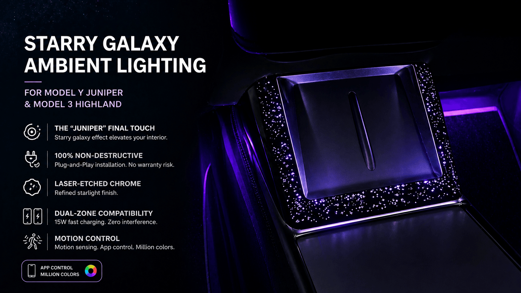 Starry Galaxy Wireless Charging Ambient Light