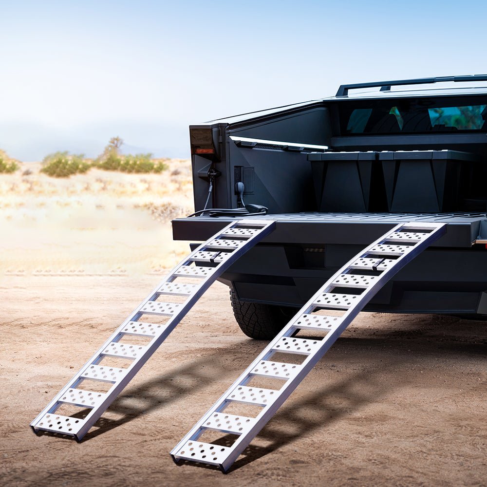 aluminum-portable-loading-ramps-for-cybertruck-312859 Aluminum Portable Loading Ramps for Cybertruck - Image 1