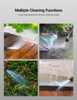 BAYU 6-in-1 Portable Car Emergency Kit | Pressure Washer + Vacuum + Jump Starter + More - Image 8