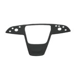 Carbon Fiber Yoke Steering Wheel Trim Panel Cover for Model S/X 2021+