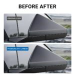 Cybertruck Side Mirror Cover | Real Dry Carbon Fiber Trim | TESERY - Image 4