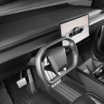 Dashboard Cover Real Carbon Fiber Trim Panel Protection for Cybertruck (2 PCS) - Image 3