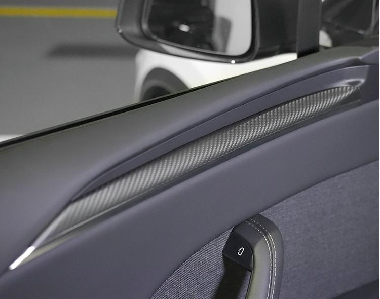 door-trim-dry-carbon-fiber-overlay-for-model-sx-563434 Door Trim Dry Carbon Fiber Overlay for Model S/X - Image 1