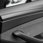 Dry Carbon Fiber Door Panel Trim Covers for Model Y Juniper - Image 3