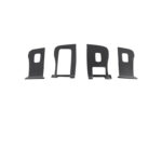 Dry Carbon Fiber Window & Door Switch Covers for Model Y / Model 3（Left Hand Drive） - Image 12