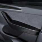 Dry Carbon Fibre Door Armrest Covers for Tesla Model Y / Model Y Juniper - Image 3