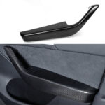Dry Carbon Fibre Door Armrest Covers for Tesla Model Y / Model Y Juniper - Image 2