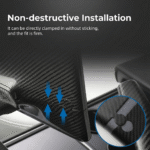 Model 3 / Y Display Cover - Dry Carbon Fiber Interior Mods - Image 5