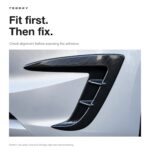 Real Carbon Fiber Front Intake Air Blades Trim for Model 3 Highland Performance 2024+ - Image 15