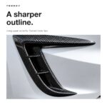 Real Carbon Fiber Front Intake Air Blades Trim for Model 3 Highland Performance 2024+ - Image 13