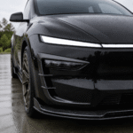 Real Carbon Fiber Front Intake Air Blades Trim for Model Y Juniper & Model YL 6-Seater - Image 3