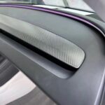 Real Carbon Fiber Replacement Dashboard Cover for Model Y Standard - Image 4