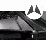 Real Dry Carbon Fiber A-Pillar Accent Overlays for Model 3 / Y