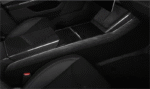 Real Dry Carbon Fiber Center Console Side Panel Overlays for Model 3 Highland / Model Y Juniper(2 Pieces) - Image 4