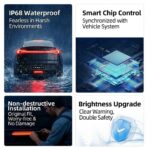 Rear Diffused Guide Light for Model Y Juniper丨High-Visibility Brake & Driving Pilot Light - Image 4