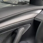 Repalcement Real Carbon FiberDoor Trim Panel for Model 3/Y - Image 4