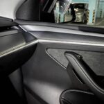 Repalcement Real Carbon FiberDoor Trim Panel for Model 3/Y - Image 3