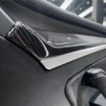 Repalcement Real Carbon FiberDoor Trim Panel for Model 3/Y - Image 6