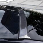 Roof Spoiler Window Top Wing For Tesla Model Y - Real Dry Carbon Fiber - Image 3