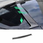 Roof Spoiler Window Top Wing For Tesla Model Y - Real Dry Carbon Fiber - Image 5