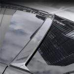 Roof Spoiler Window Top Wing For Tesla Model Y - Real Dry Carbon Fiber