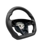 TESERY Touch Horn Round Steering Wheel Replacement for Tesla Model S / X 2021-2023 - Image 3