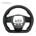 TESERY Touch Horn Round Steering Wheel Replacement for Tesla Model S / X 2021-2023 - Image 8