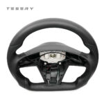TESERY Touch Horn Round Steering Wheel Replacement for Tesla Model S / X 2021-2023 - Image 12