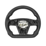 TESERY Touch Horn Round Steering Wheel Replacement for Tesla Model S / X 2021-2023 - Image 2