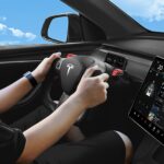 TESERY Yoke Carbon Fiber Steering Wheel for Tesla Model 3 / Y【Style 34】 - Image 4