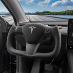 TESERY Yoke Carbon Fiber Steering Wheel for Tesla Model 3 / Y【Style 34】 - Image 8