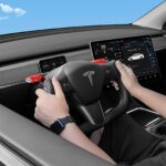 TESERY Yoke Carbon Fiber Steering Wheel for Tesla Model 3 / Y【Style 34】 - Image 3