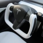 TESERY Yoke Carbon Fiber Steering Wheel for Model 3 / Y【Style 37】 - Image 3