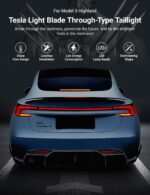 TESERY Starlink Full-Width Strip Taillight for Model 3 Highland - Image 4