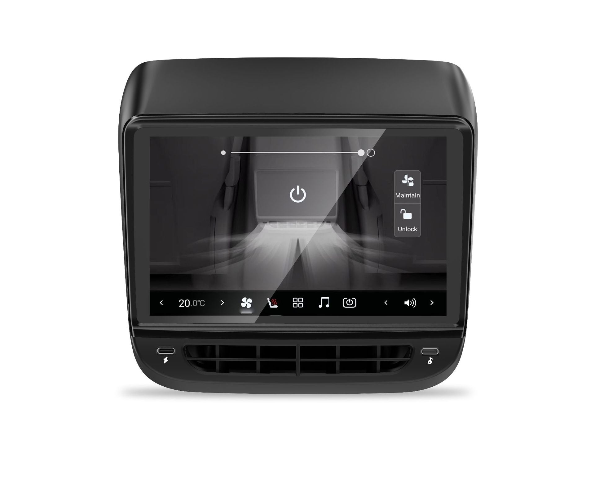 tesery-7-inch-rear-entertainment-climate-control-screen-for-tesla-model-y-3-542452 TESERY 7 Inch Rear Entertainment & Climate Control Screen for Model Y / 3 - Image 1