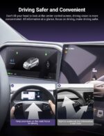 TESERY 8.9'' Dashboard Display with Ambient Lighting for Model 3 Highland / Model Y Juniper - Image 3