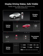 TESERY F9 Pro Screen Dashboard Display With Carplay & Android Auto for Model 3 / Model Y - Image 8