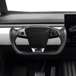 TESERY Cybertruck Carbon Fiber Yoke Steering Wheel
