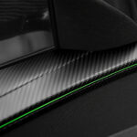 TESERY Dry Carbon Fiber Full Upper Oversized Extended Door Panel Overlays for Model Y Juniper - Image 12