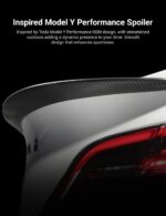 TESERY Spoiler Performance Style for Model Y / Model 3 Highland - Dry Carbon Fiber Exterior Mods - Image 4