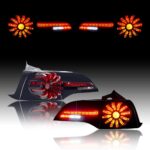 TESERY Martin-Style Tail Lights for Model 3/Y