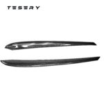 TESERY Model 3 / Y Door Panel Trim - Carbon Fiber Interior Mods【2pcs】 - Image 7