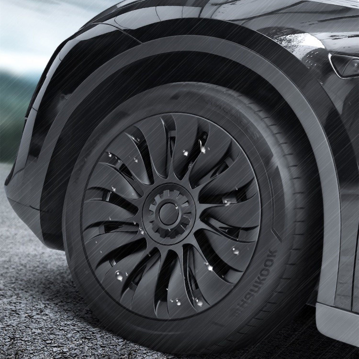 tesery-tesla-model-y-19-20-uberturbine-wheel-covers-4pcs-920490 TESERY 19″ 20″ Uberturbine Wheel Covers For Tesla Model Y - Image 1