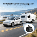 TESERY Trailer Tow Hitch for Model Y | 6500 lbs Capacity | No-Drill Install - Image 3